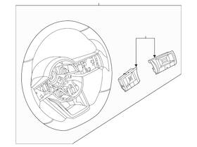 48430-6rr2b Nissan Genuine Steering Wheel