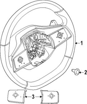 48430-7ba0a Nissan Genuine Steering Wheel