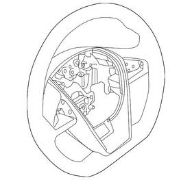 48430-9dj2a Nissan Genuine Steering Wheel