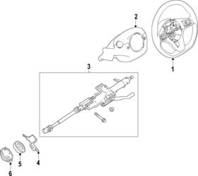 48430-9hb4d Nissan Genuine Steering Wheel