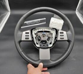 48430 Nissan Ca200 2003 - 2005 Murano Oem Leather Steering Wheel With Controls Trim Very Nice