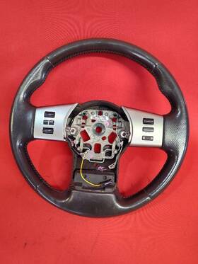 48430-zs12b Nissan 2008-2012 Frontier Xterra Steering Wheel With Cruise Control Black Leather