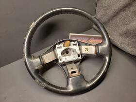 4843053f10 Nissan 91-94 S13 240sx Hr32 Skyline Leather Steering Wheel Cruise Control #2
