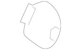 48465-5aa0b Nissan Genuine Steering Wheel Hole Plug