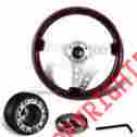 200sx Nissan Short Quick Wood Hub Black Nrg Steering Wheel Release 300zx Inlay