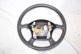 W104-5362-100 Nissan 95-97 D21 Hardbody P/u Steering Wheel With Bolt Cover Trim Caps Dark Gray