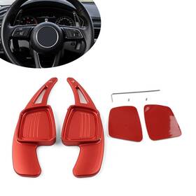 Nomura 422124823837 Red Steering Wheel Shift Paddle Shifter For Audi Tt A3/4l/5 S3/4 Q2/5/7