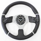 St-008r Nrg Black 08 Chrome Steering Mm Trim Sport Wheel 350 Leather