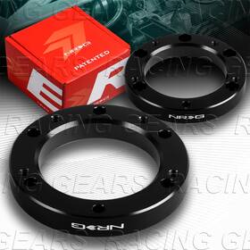 3-nrg-srk-65bk Nrg Innovations Srk-65bk Aluminum 6-hole To 5-hole Steering Wheel Adapter Spacer 6 X 70mm