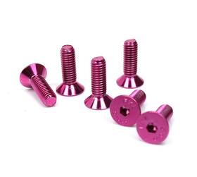 Nrg Innovations 680334432359 For Steering Wheel Screw Kit Upgrade Pink Conical