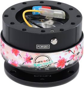 Nrg-srk-200bk-sakura Nrg Innovations Gen 2.0 Steering Wheel Quick Release Black Body/ Sakura Ring