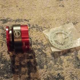 Srk-200rdrd Nrg Innovations Universal Steering Wheel Short 6-hole Gen 2.0 Quick Release Adaptor Kit Red