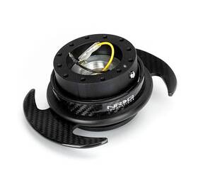 Srk-650cf-1 Nrg Innovations For Quick Release Kit Gen 3.0 - Black Body / Carbon Fiber Ring With