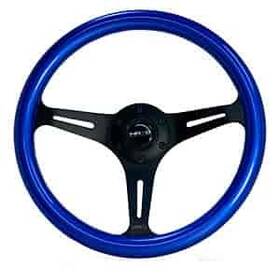 St-015bk-bl Nrg Innovations Painted Wood Steering Wheel