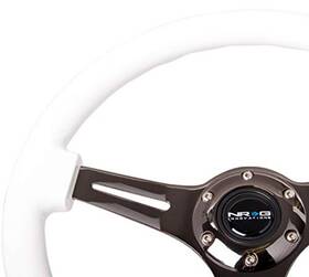 St-015bk-wt Nrg Innovations St 015bk Wt Steering Wheels Classic