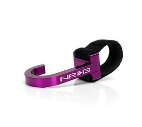 Str-100pp Nrg Innovations For Steering Wheel Hook Cnc Aluminum With Laser Logo - Purple