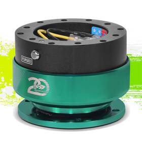 Tsk-nrgsrk200bkeg20 Nrg Innovations 20th Year Anniversary Aluminum Steering Wheel Quick Release Adapter 6 Bolt
