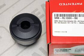 Srk-rl130h-bk Nrg Steering Wheel Race Short Hub Adapter Civic 96-11 Accord 94-02 Fit 01-07