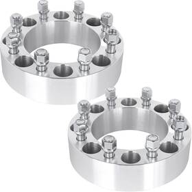 070693-5456-1117049121 Ocpty 8x6.5 Wheel Spacers 2 Inch For Dodge B3500 With 9/16 Lug Nuts