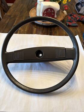 251419650 Oem Vw Vanagon Steering Wheel Black Used #