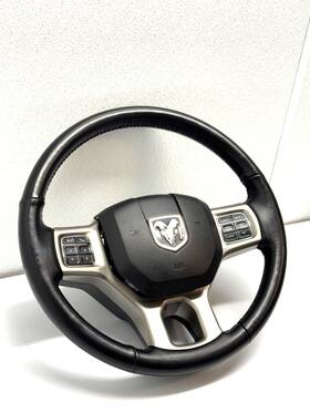5ll941x9af Oem 2013-2024 Ram 1500-3500 Classic Laramie Leather Steering Wheel With Heated