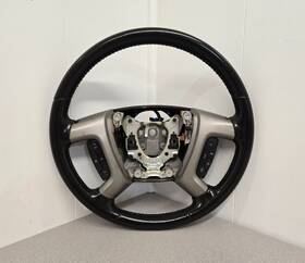 622340200a Oem 07-14 Silverado Sierra Tahoe Suburban Yukon Gm Black Steering Wheel Leather