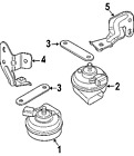 3d0951221c Oem Genuine Horn Volkswagen
