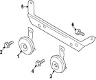 256201ka0a Oem Nissan Genuine Horn