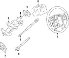 Bl3z3600bc Oem Steering Wheel Ford Genuine