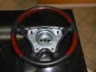 1704601403 Oem Steering Woodgrain Slk230komp Wheel Black Used Leather R170 Slk320 2001