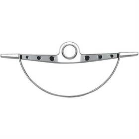 3822915 Oer 1963 Impala Fits Chevy Horn Ring Chrome