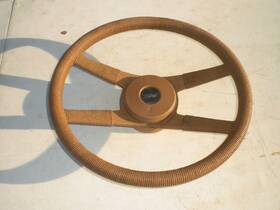 9781613 Oer 1977-1981 Chevy Camaro Z28 4-spoke Steering Wheel Rope Wrap Design Tan Beige