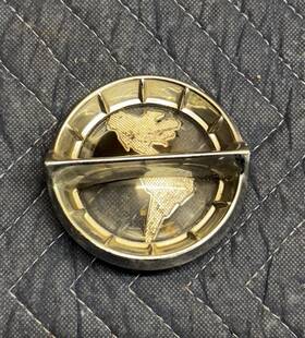 566432 Oldsmobile 1955 88 98 Used Deluxe Steering Wheel Horn Center Cap Emblem