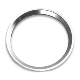 Onegogogo 550723619947 Car Steering Wheel Center Decor Ring Logo Trim For Mercedes Benz C E Cla Silver