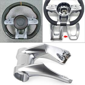 Onegogogo 550753619870 Performance Steering Wheel Lower Trim Cover For Mercedes-benz