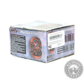 11300 Open Box Alloy Usa Wheel Spacer Kit For 07-18 Jeep Wrangler Jk Jku In Red