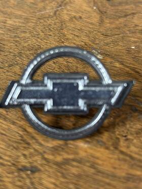 3968705 Original Gm Nos Vintage - 70 Camaro Nova Chevelle Impala Steering Wheel Horn Emblem