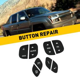 1999442 Oxilam 4pcs Steering Wheel Switch Control Buttons For Chevy Silverado Gmc Yukon Eoj