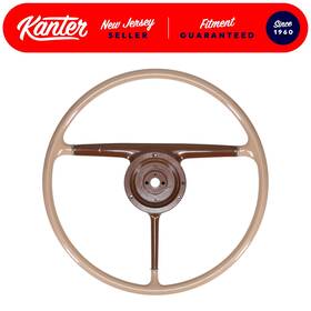 100017 Packard Steering Wheel Brown 18 Inch 1942 Clipper Eight 1946-47 Limo Nice