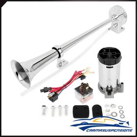 Ca108082ns01 Partsmarkets Super Loud 150db Single Trumpet Air Horn Compressor Kit For Car Lorry Boat