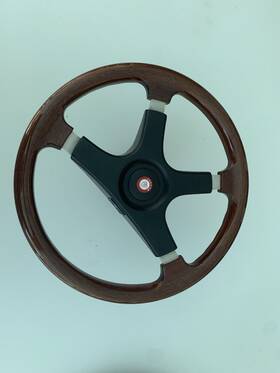 Fitti-e4 Personal Steering Wheel Fittipaldi Mahogany Nos