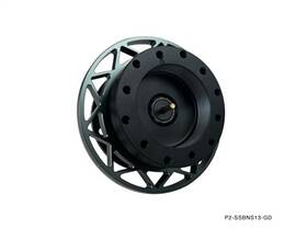 P2-sfqrh-gd Phase 2 Motortrend P2m For Superfly Steering Wheel Quick Release Kit