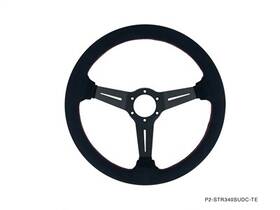 P2-str340sudc-te Phase 2 Motortrend P2m For Competition Steering Wheel 340mm Deep Corn Suede
