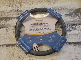Mic-001g Pilot Automotive Silverstone Antimicrobial Car Steering Wheel Cover - Mic-001