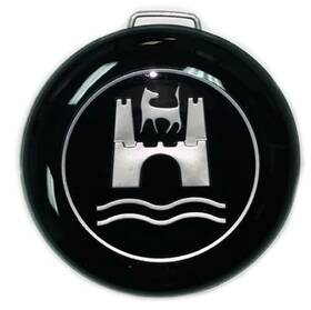 Pp113951532 Pirate Mfg Steering Wheel Horn Button With Wolfsburg Fits Vw Bug Ghia Type-1-2-3 113951532
