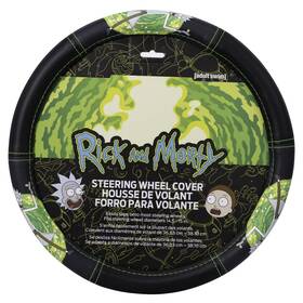 003591r01 Plasticolor Warner Bros. Rick And Morty Speed Grip Steering Black