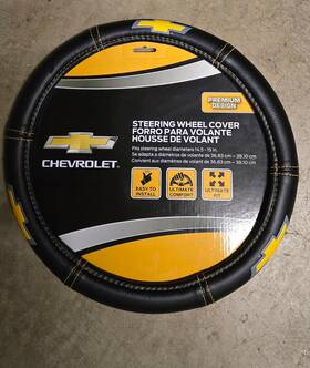 006727r03 Plasticolor Elite Series Speed Grip Chevrolet Steering Wheel Cover