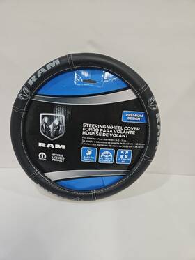 Swc-6697 Plasticolor New Ram Deluxe Series Speed Grip Steering Wheel Cover Universal 14.5 Inch -15.5
