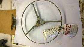 235.ch3s52 Plymouth Steering Wheel Horn Ring Fits 52 19305