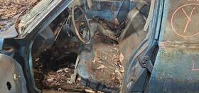 238.ch3s69 Plymouth Steering Column At Blue Fits 1969 Fury 1184560